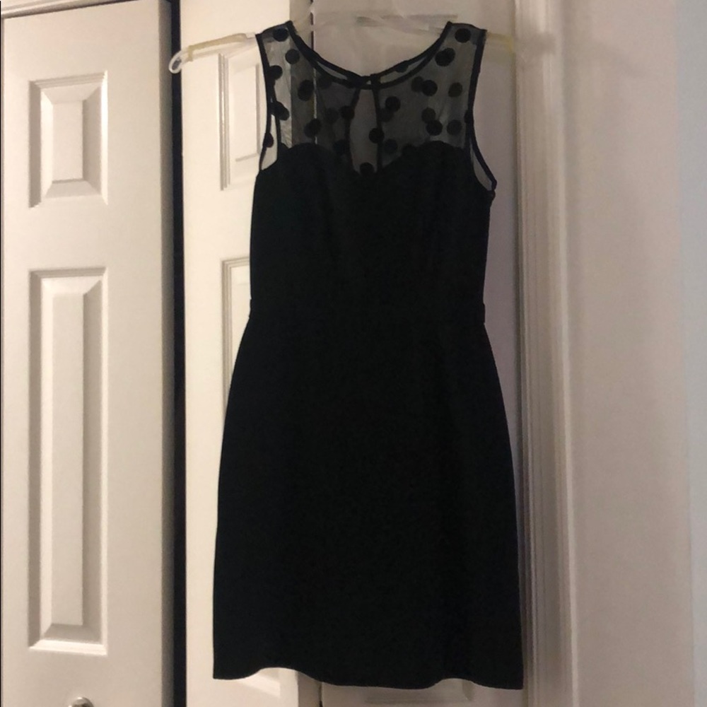 Black Lauren Conrad dress